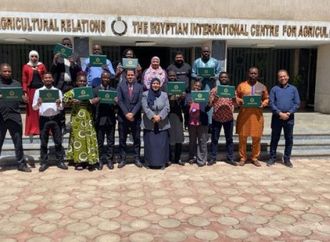 الزراعة تحتفل بتخرج مبعوثين أفارقة في برنامج التغيرات المناخية والأمن الغذائي