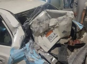 حادث مروع.. سيارة نقل تدهس عدد من المركبات وتصيب 9 أشخاص في مطروح| صور