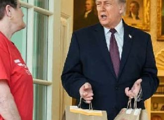 زوجها مريض بالسرطان ولديها 10 أحفاد.. قصة عاملة الدليفري وبقشيش ترامب