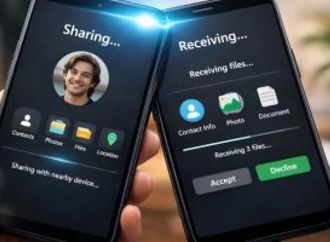 جوجل تطور ميزة Tap To Share لتمكين هواتف أندرويد من مشاركة الملفات فورًا