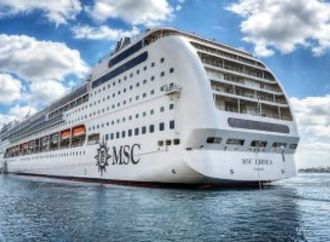 ميناء غرب بورسعيد يستقبل السفينة السياحية MSC LIRICA على متنها 2420 فردًا