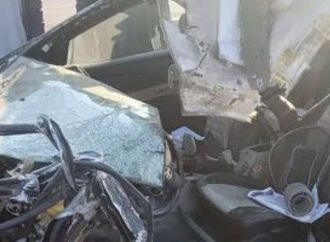 إصابة 13 شخصا فى انقلاب ميكروباص بالعاشر من رمضان