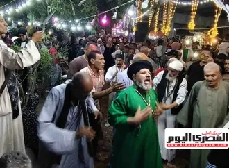 الليلة الختامية لمولد سيد القبارى بالإسكندرية
