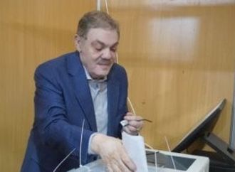 السيد البدوي يدلي بصوته في انتخابات الهيئة العليا لحزب الوفد