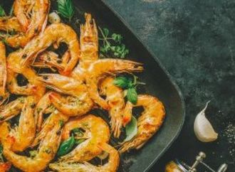 منيو فطار 19 رمضان.. طريقة عمل الجمبرى المشوى