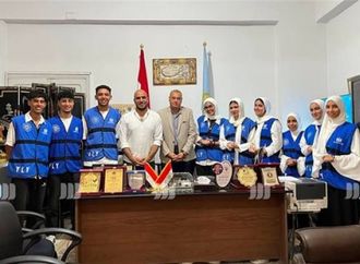 مدير شباب مطروح يستقبل أعضاء اتحاد «شباب يدير شباب - Yly Matrouh» الجدد بالموسم الثامن