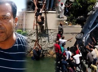 في يوم الشهامة.. شاب ينقذ طفلًا من الغرق والأهالي يساهمون في إنقاذ عالقين بحادث شارع ناصر