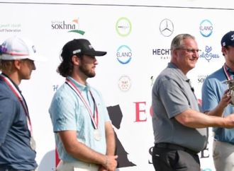 أجواء مميزة وتألق لافت.. كريستوف بطل الجولة الثامنة من سلسلة جولف مصر 2026