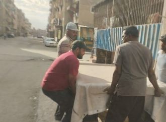 بورسعيد.. حملة لازالة الإشغالات والتعديات بمنطقة عمرو بن العاص