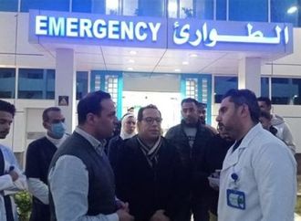 البرعي وشعبان يتفقدان سير العمل بعدد من منشآت الرعاية الصحية في السويس