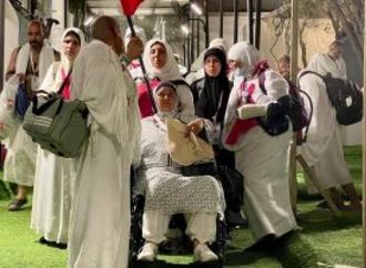 نجاح نفرة حجاج الجمعيات الأهلية من عرفات إلى مزدلفة.. صور 
