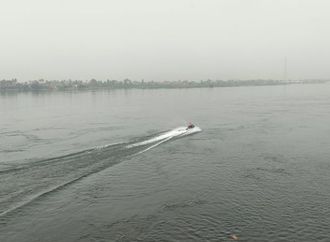 البحث عن شابين لقي مصرعهم غرقا في نهر النيل بقنا