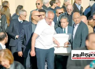 تشييع جثمان الدكتور مفيد شهاب بحضور واسع لرموز المجتمع