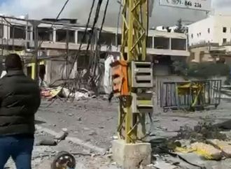 مقتل 8 عناصر أمن بضربة إسرائيلية في جنوب لبنان (فيديو)