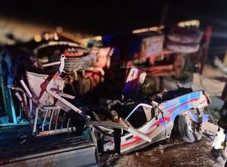 عاجل.. أسماء ضحايا حادث الطريق الصحراوى الشرقى بالمنيا