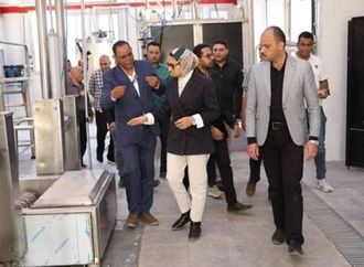 محافظ الوادى الجديد تتفقد المجزر نصف الآلى بمدينة الخارجة