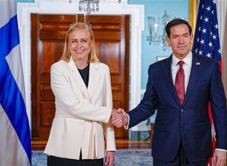 روبيو يبحث مع وزيرة خارجية فنلندا تطورات الشرق الأوسط والأمن الأوروبي