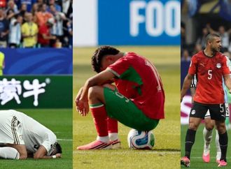 مشاركة العرب التاريخية في كأس العالم تنتهي بخروج المغرب
