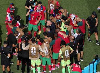 هذا ما فعله لاعبو المغرب بعد إقصائهم من كأس العالم