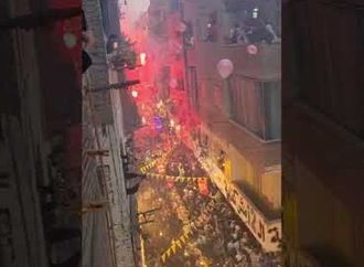 احتفال أسطورى فى إفطار المطرية وقت مدفع الافطار