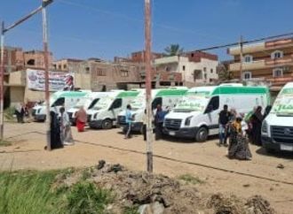 «جايين لأهالينا».. صحة القليوبية تنظم قافلة طبية مجانية بقرية ناي بقليوب