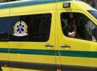 مصرع شخص وإصابة 7 آخرين فى حادث تصادم ميكروباص وجرار زراعي بطريق المطرية