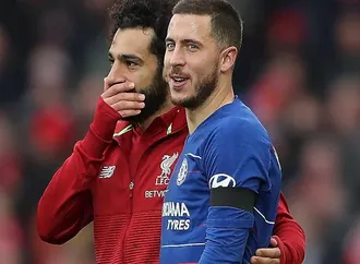 هازارد يتغنى بمحمد صلاح ويوضح سر تراجع مستواه