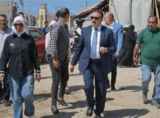 محافظ بورسعيد: ساحة انتظار لـ100 سيارة ومناطق جلوس ولاند سكيب