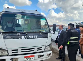 حملات مرورية مكثفة للكشف عن تعاطي المخدرات بين السائقين في كفر الشيخ