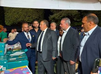 نقيب المهندسين يفتتح معرض العودة للمدارس لتوفير مستلزمات الدراسة بأسعار تنافسية