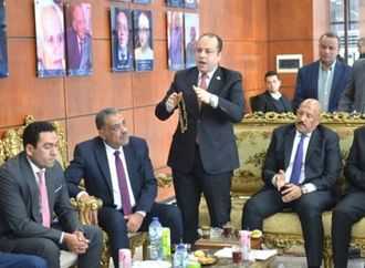 محافظ الدقهلية يستقبل أعضاء مجلسي النواب والشيوخ الجدد لتهنئتهم