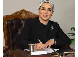 السيدة انتصار السيسى تهنئ الشعب المصرى بمناسبة شم النسيم