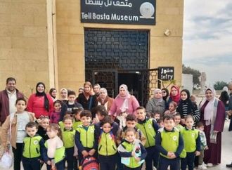 متحف تل بسطا ينظم جولة للتعرف على أدوات مصنوعة من حجر الظران