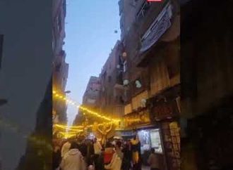 بيرموا البلالين من البلكونات.. إفطار إمبابة فرحة وبهجة