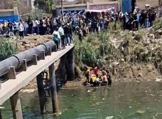 إنقاذ طفل من الغرق ببحر شبين القناطر فى القليوبية