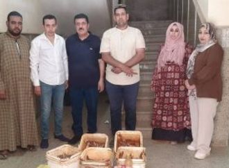 ضبط لحوم وأسماك فاسدة وسلع مجهولة المصدر و120 بطاقة تموينية مجمعة بسوهاج