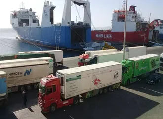 تداول 15 ألف طن بضائع عامة ومتنوعة بموانئ البحر الأحمر اليوم