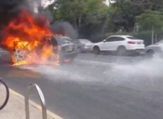 مقتل ضابطة شرطة إسرائيلية في تفجير سيارة على طريق فى تل أبيب