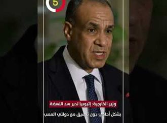 وزير الخارجية: إثيوبيا تدير سد النهضة بشكل أحادي دون تنسيق مع دولتي المصب