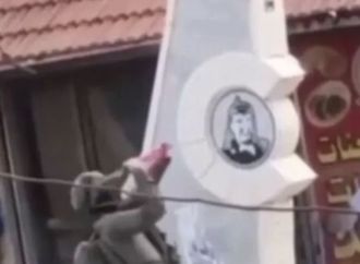 الجيش الإسرائيلي يوقف جنديا بعد تخريبه نصب ياسر عرفات في الضفة الغربية