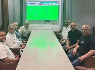 لقطة من احتفال اتحاد الكرة المصري بمناسبة تجديد عقد "التوأم"