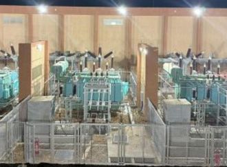 وزير الكهرباء يتابع مجريات إطلاق التيار الكهربائي لمحطة محولات روافع سيناء WPS3