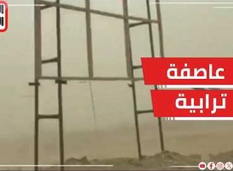مباشر .. عاصفة ترابية وهواء ساخن يضرب 6 أكتوبر والشيخ زايد