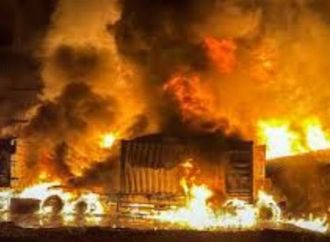 حرائق وانفجارات قوية تهز أرجاء العاصمة الأوكرانية كييف