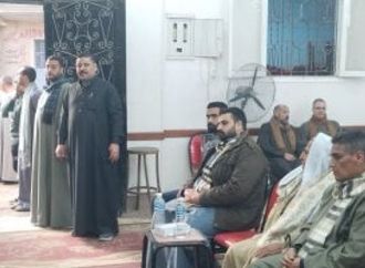 الكل جاى يعزى.. أسرة شاب توفى ساجدا فى صلاة المغرب بقليوب تتلقى عزاءه