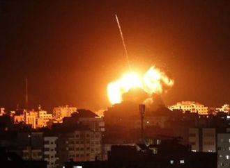 فلسطين.. مصابون في قصف للاحتلال على مخيم البريج وسط قطاع غزة