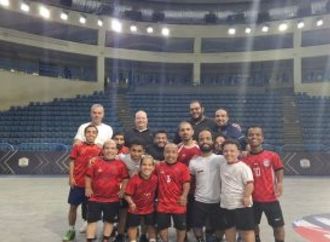 البارالمبية تطمئن على استعدادات منتخب قصار القامة قبل المشاركة فى كأس العالم