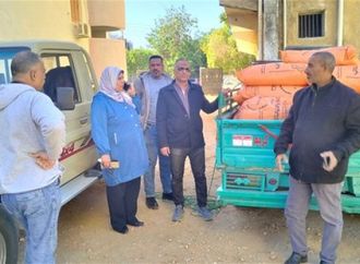 صور|ضبط أسمدة مدعمة قبل تهريبها إلى السوق السوداء بالوادي الجديد