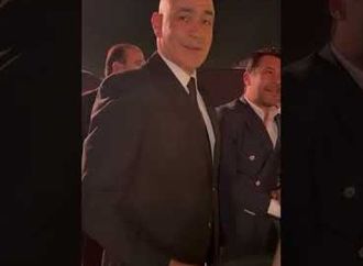 وصلة هزار بين عصام الحضري واحمد حسن فى حفل رعاية الدوري الجديد