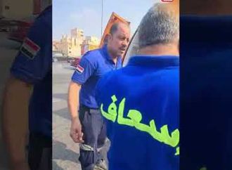 مشهد صعب على الطريق الدائري.. حادث مروع وسط حركة السيارات